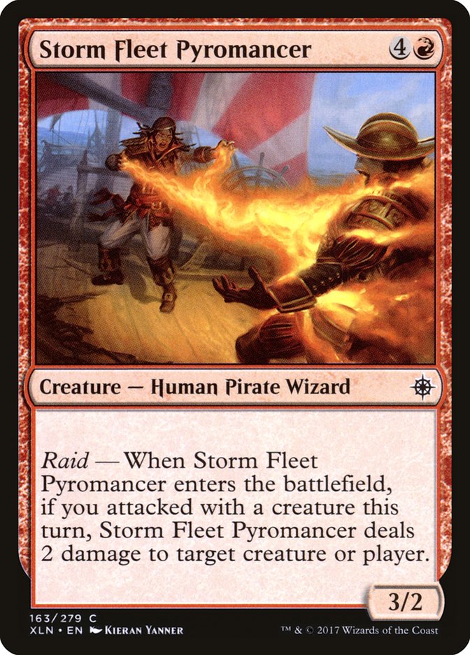 Storm Fleet Pyromancer [Ixalan] | The Gaming Verse