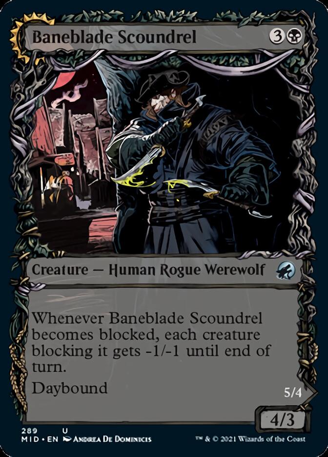 Baneblade Scoundrel // Baneclaw Marauder (Showcase Equinox) [Innistrad: Midnight Hunt] | The Gaming Verse