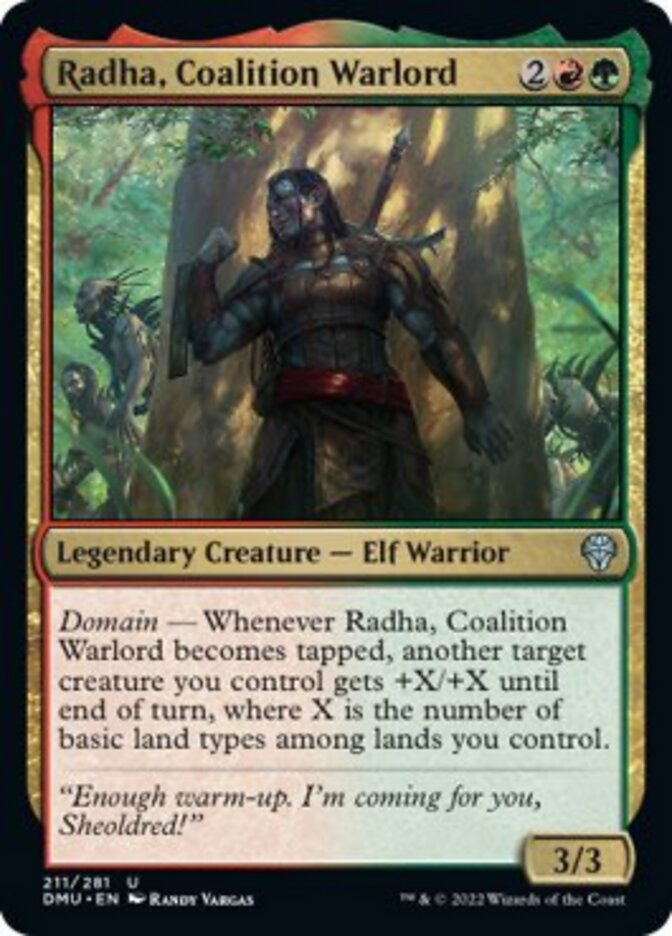 Radha, Coalition Warlord [Dominaria United] | The Gaming Verse