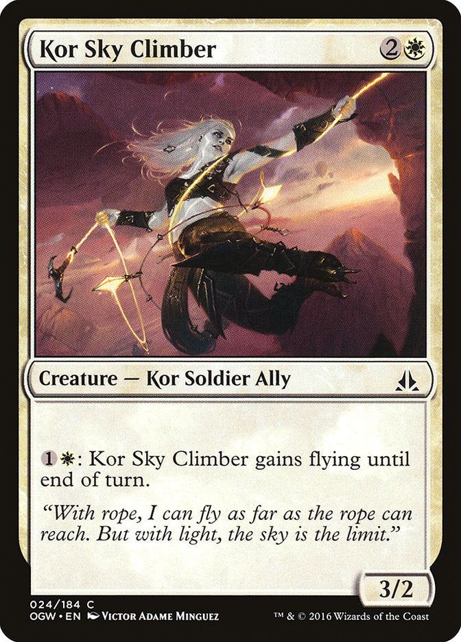 Kor Sky Climber [Oath of the Gatewatch] | The Gaming Verse