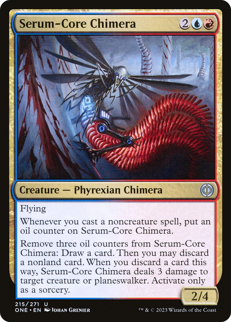 Serum-Core Chimera [Phyrexia: All Will Be One] | The Gaming Verse