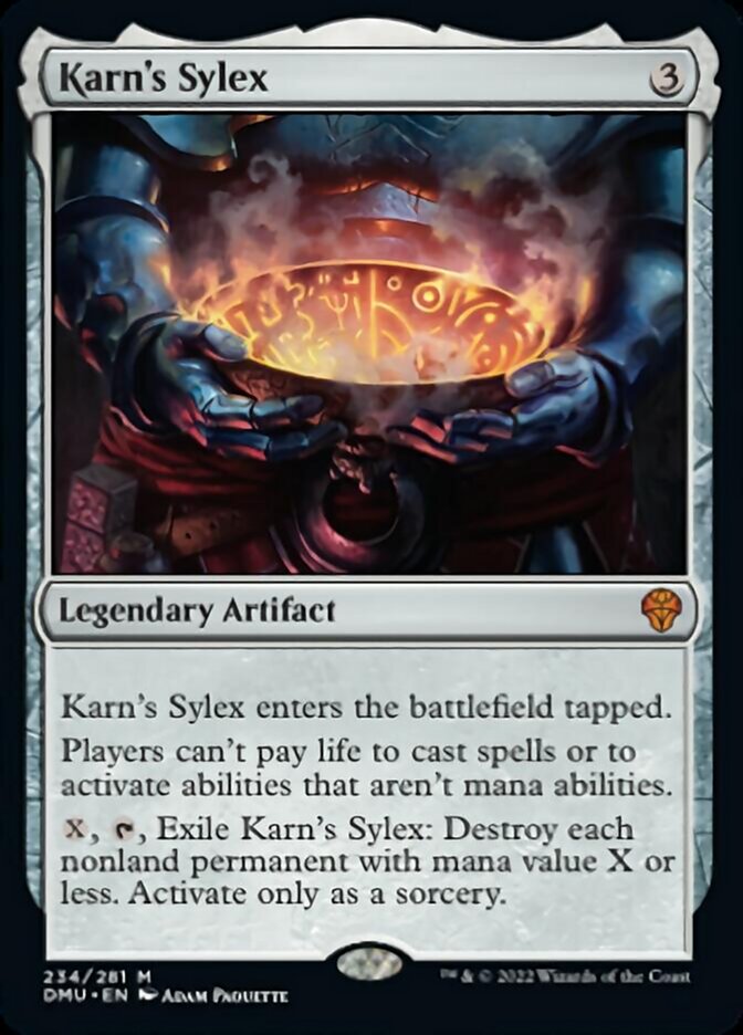 Karn's Sylex [Dominaria United] | The Gaming Verse