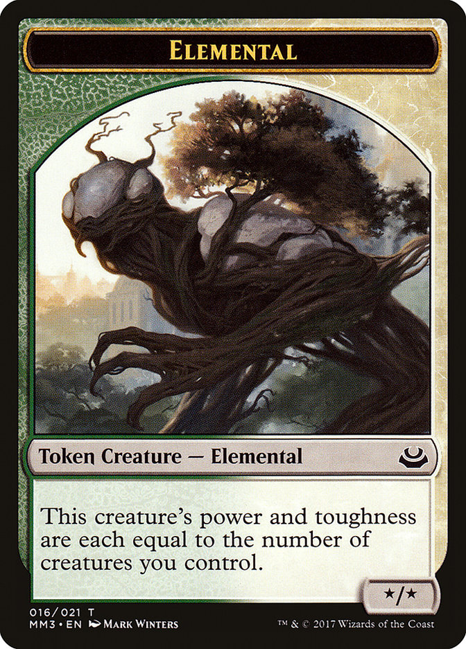 Elemental [Modern Masters 2017 Tokens] | The Gaming Verse