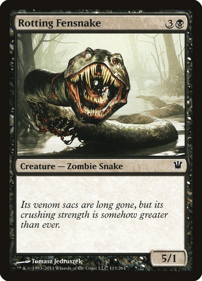 Rotting Fensnake [Innistrad] | The Gaming Verse