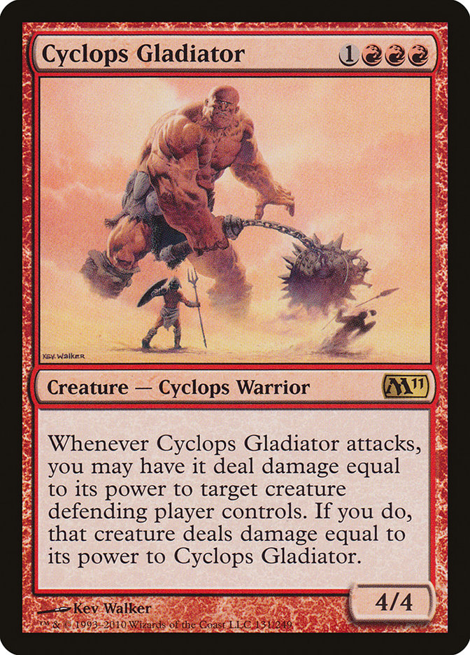 Cyclops Gladiator [Magic 2011] | The Gaming Verse