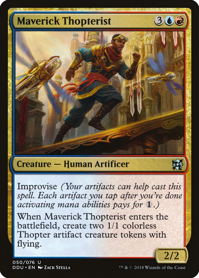 Maverick Thopterist [Duel Decks: Elves vs. Inventors] | The Gaming Verse