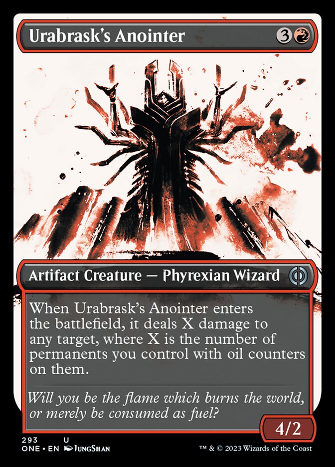 Urabrask's Anointer (Showcase Ichor) [Phyrexia: All Will Be One] | The Gaming Verse