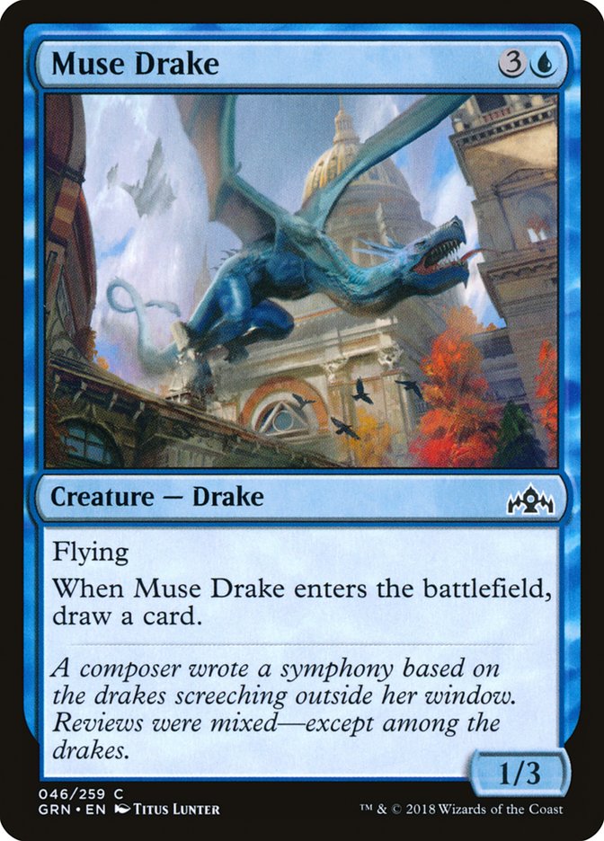 Muse Drake [Guilds of Ravnica] | The Gaming Verse