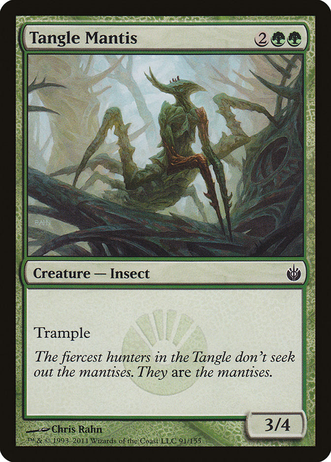 Tangle Mantis [Mirrodin Besieged] | The Gaming Verse