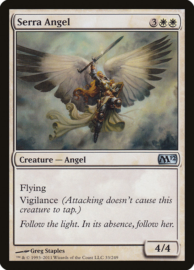 Serra Angel [Magic 2012] | The Gaming Verse