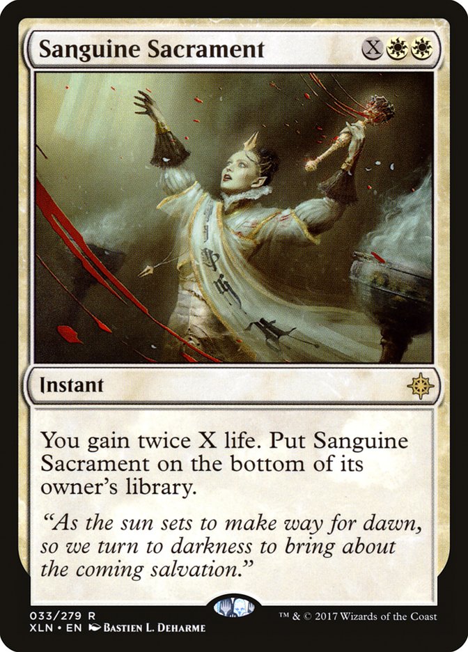 Sanguine Sacrament [Ixalan] | The Gaming Verse