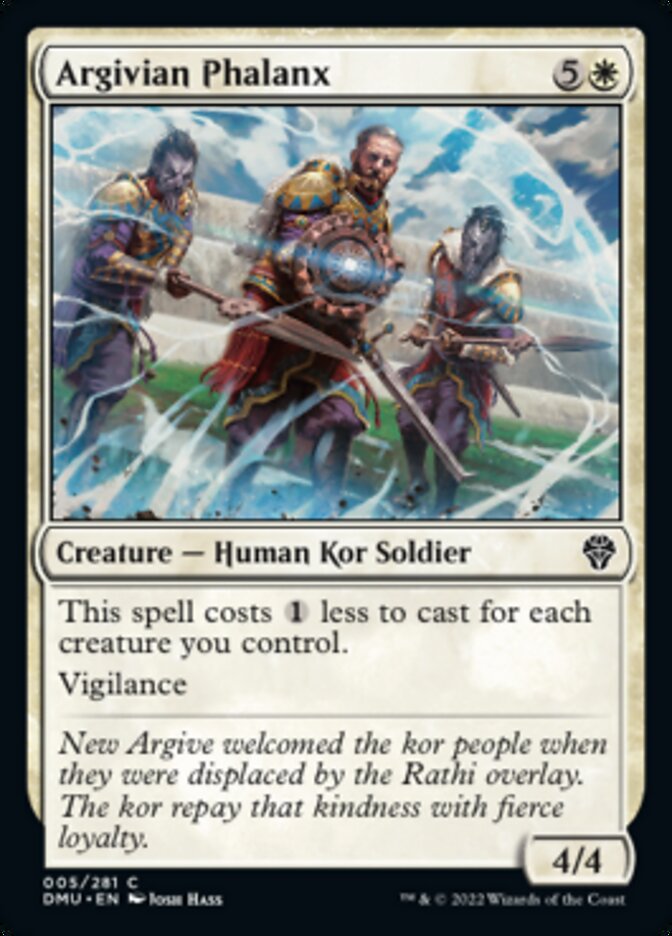 Argivian Phalanx [Dominaria United] | The Gaming Verse