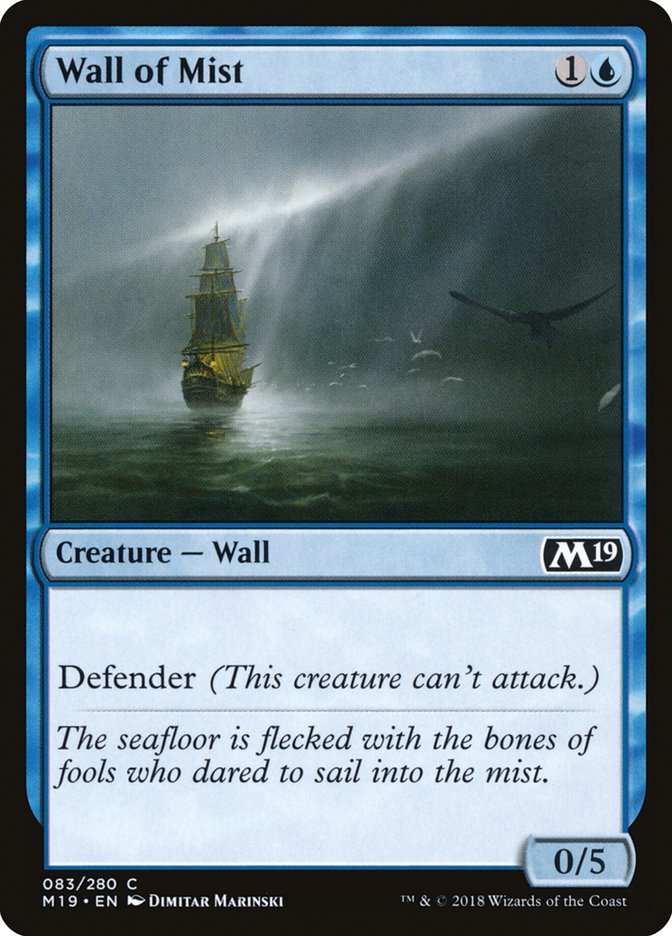 Wall of Mist [Core Set 2019] | The Gaming Verse