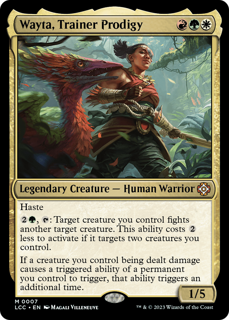 Wayta, Trainer Prodigy [The Lost Caverns of Ixalan Commander] | The Gaming Verse