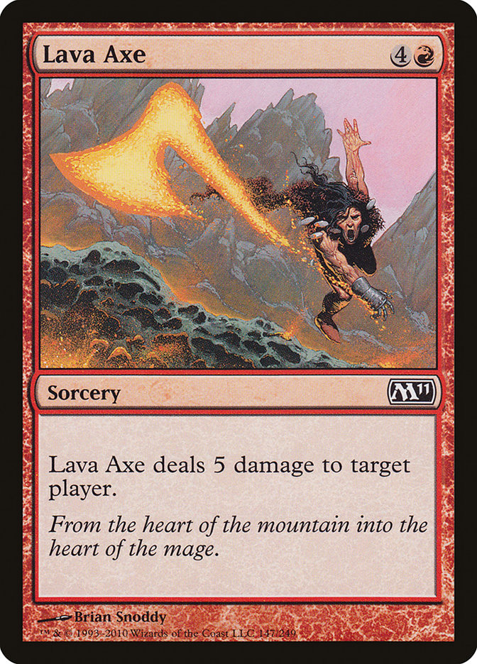 Lava Axe [Magic 2011] | The Gaming Verse