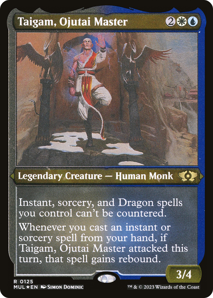 Taigam, Ojutai Master (Foil Etched) [Multiverse Legends] | The Gaming Verse