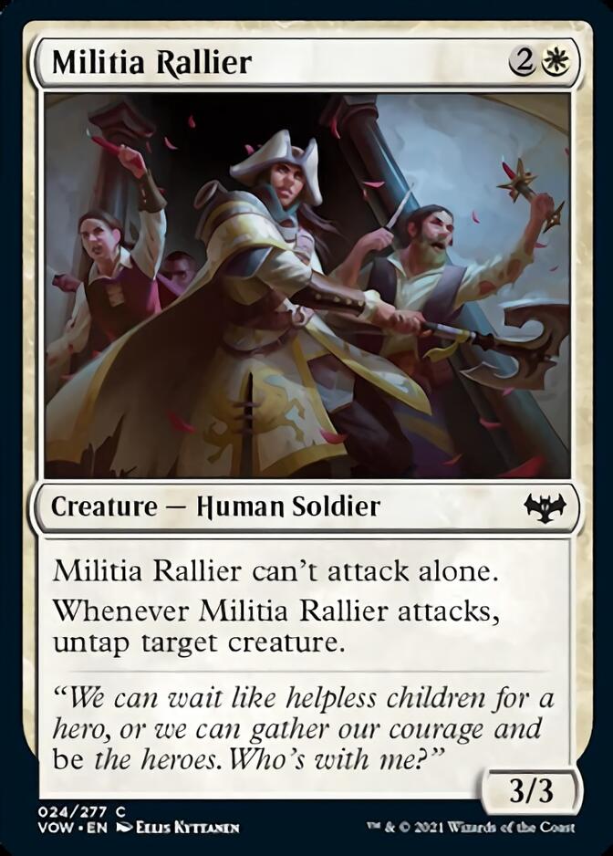 Militia Rallier [Innistrad: Crimson Vow] | The Gaming Verse