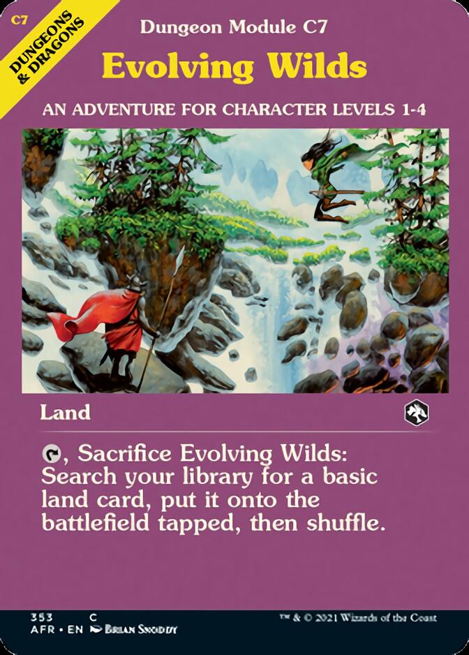 Evolving Wilds (Dungeon Module) [Dungeons & Dragons: Adventures in the Forgotten Realms] | The Gaming Verse