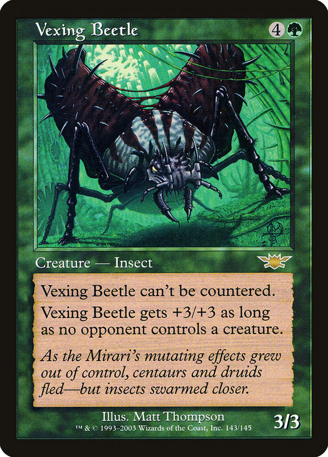 Vexing Beetle [Legions] | The Gaming Verse