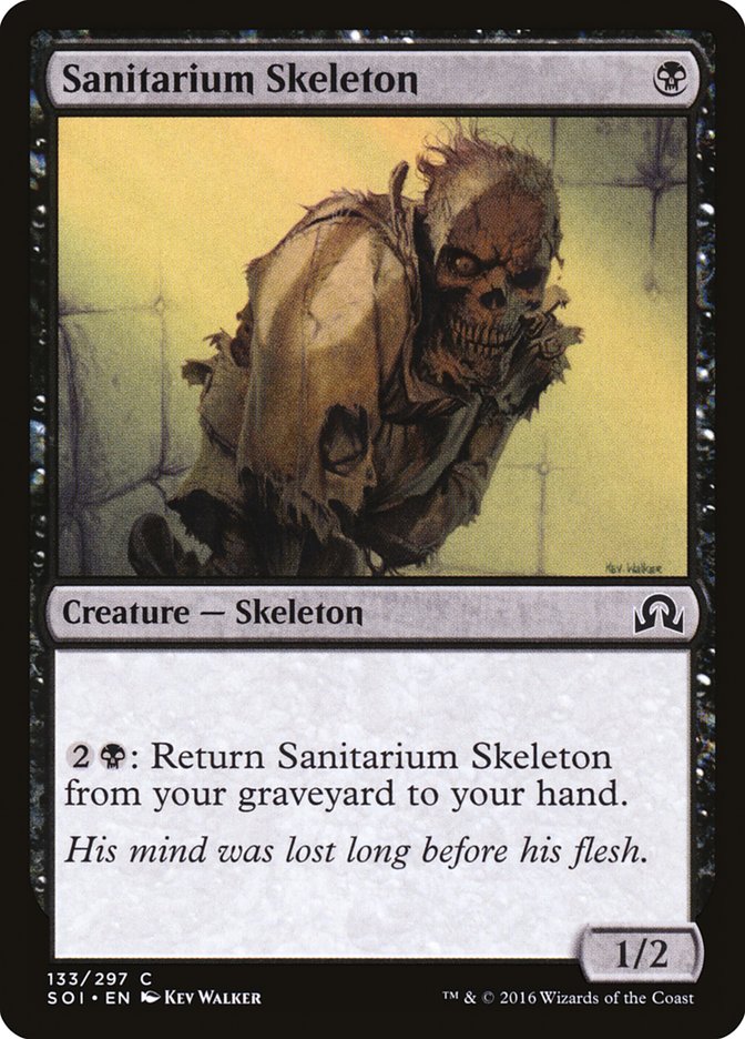 Sanitarium Skeleton [Shadows over Innistrad] | The Gaming Verse