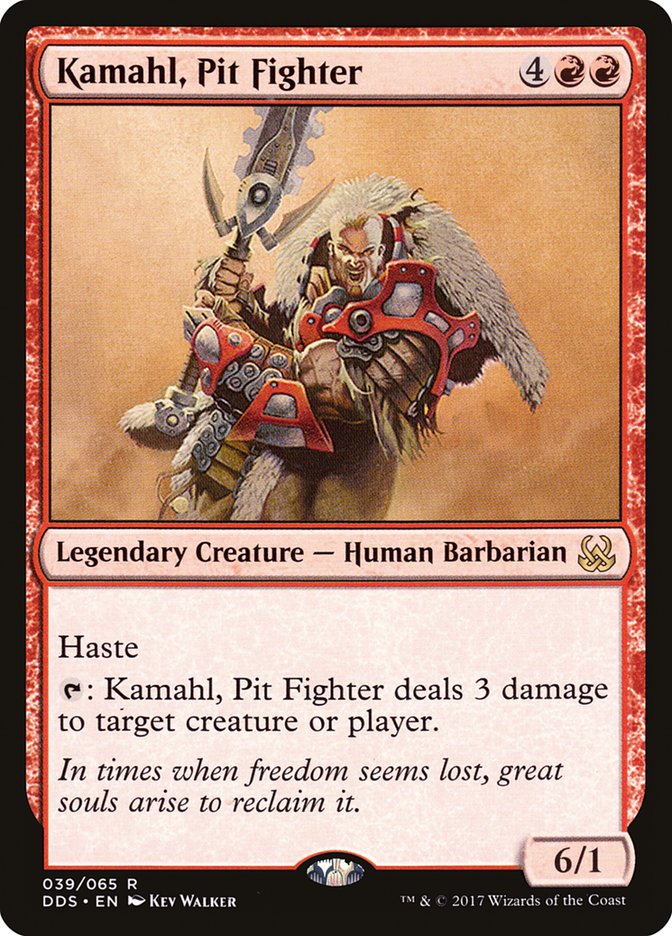 Kamahl, Pit Fighter [Duel Decks: Mind vs. Might] | The Gaming Verse