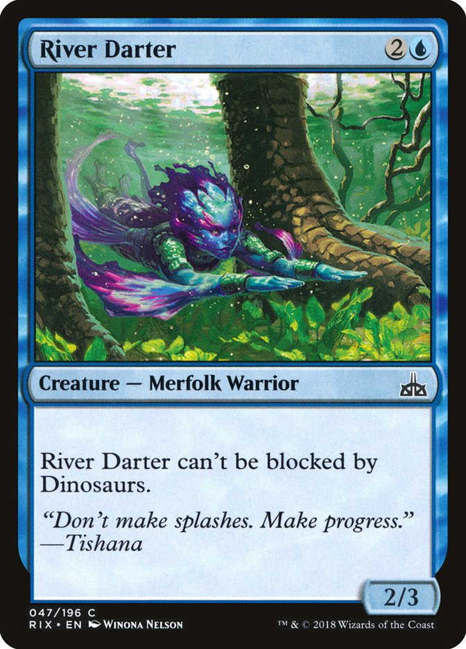 River Darter [Rivals of Ixalan] | The Gaming Verse