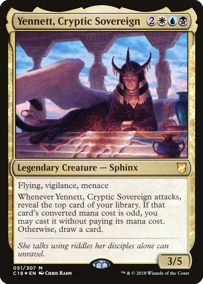 Yennett, Cryptic Sovereign [Commander 2018] | The Gaming Verse