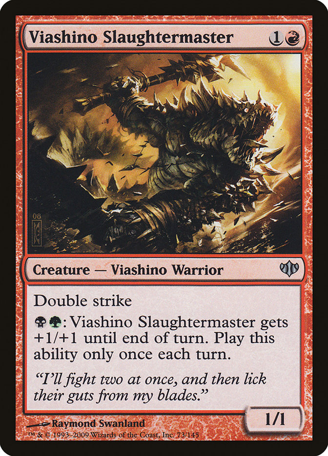 Viashino Slaughtermaster [Conflux] | The Gaming Verse