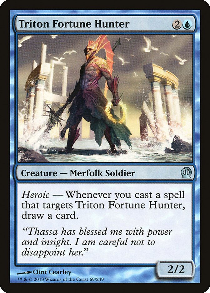 Triton Fortune Hunter [Theros] | The Gaming Verse