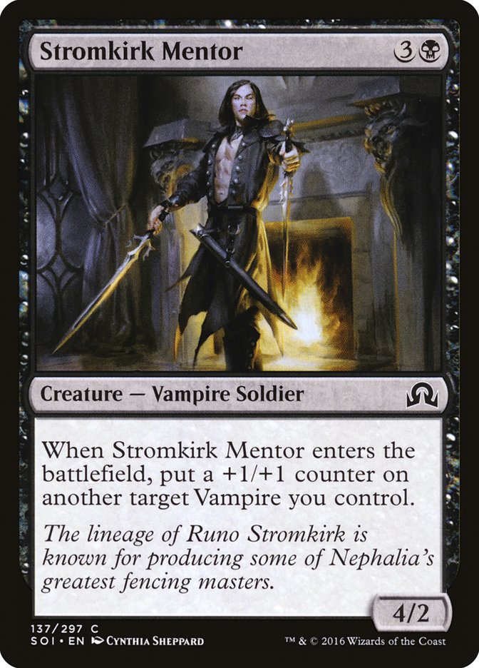 Stromkirk Mentor [Shadows over Innistrad] | The Gaming Verse