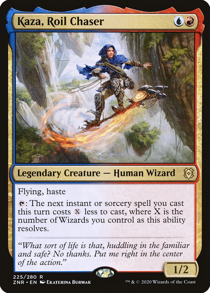 Kaza, Roil Chaser [Zendikar Rising] | The Gaming Verse