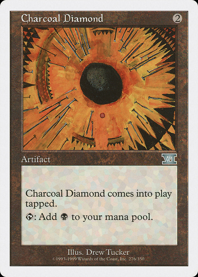 Charcoal Diamond [Classic Sixth Edition] | The Gaming Verse