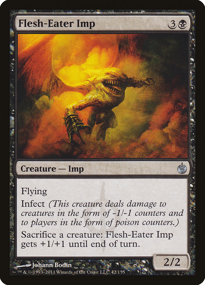 Flesh-Eater Imp [Mirrodin Besieged] | The Gaming Verse