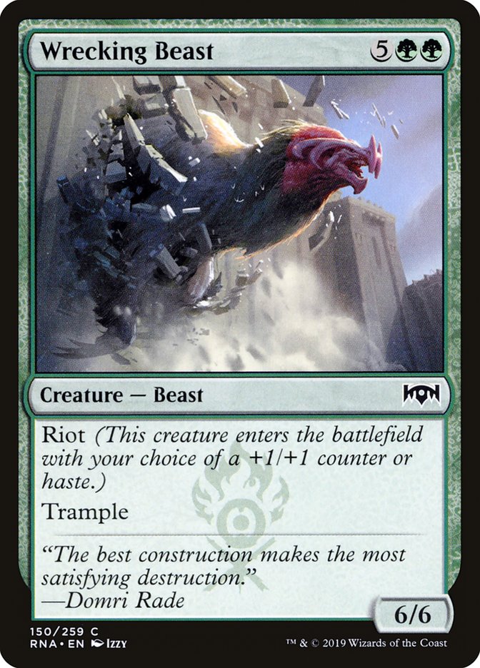 Wrecking Beast [Ravnica Allegiance] | The Gaming Verse