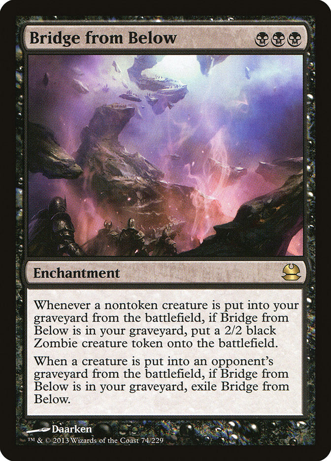 Bridge from Below [Modern Masters] | The Gaming Verse