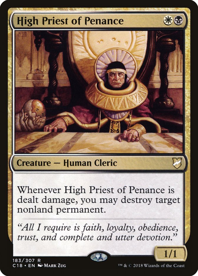 High Priest of Penance [Commander 2018] | The Gaming Verse