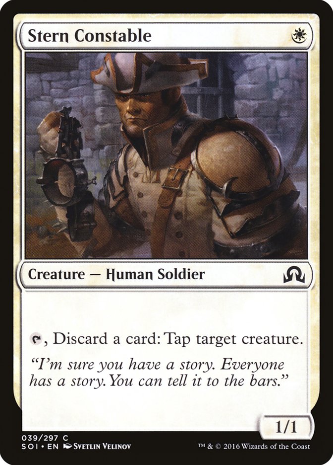 Stern Constable [Shadows over Innistrad] | The Gaming Verse