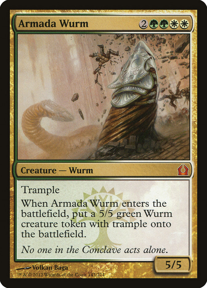 Armada Wurm [Return to Ravnica] | The Gaming Verse