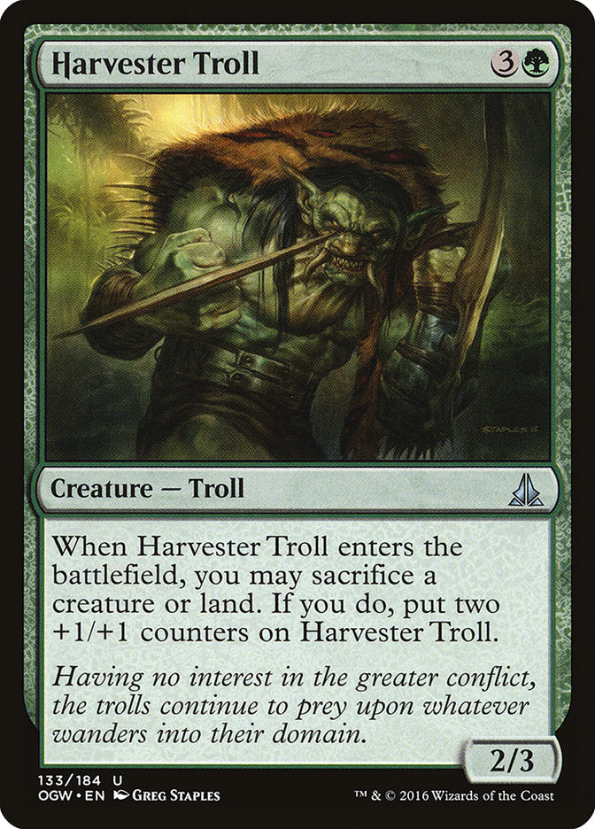 Harvester Troll [Oath of the Gatewatch] | The Gaming Verse