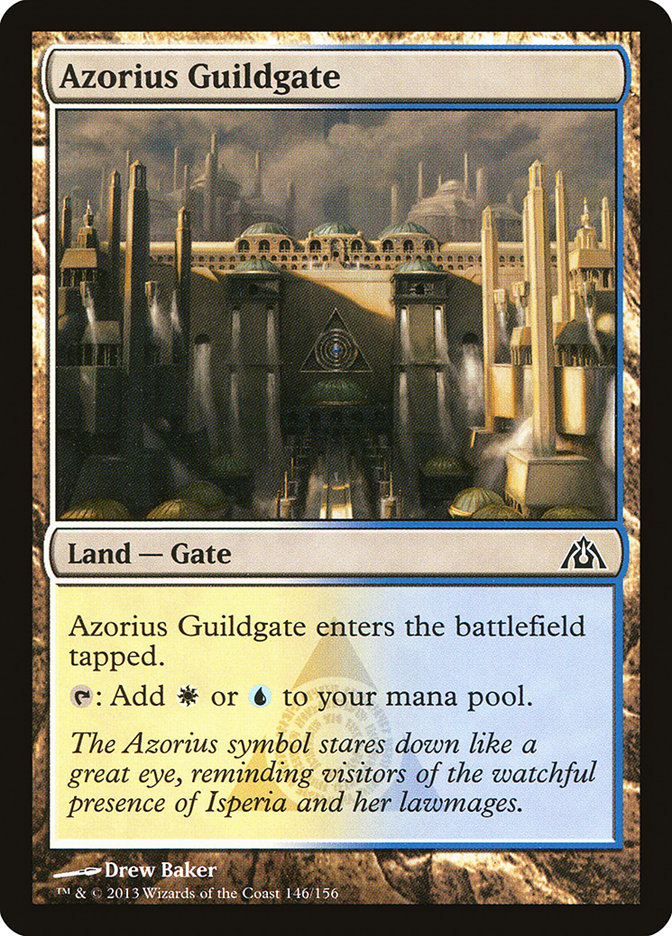 Azorius Guildgate [Dragon's Maze] | The Gaming Verse