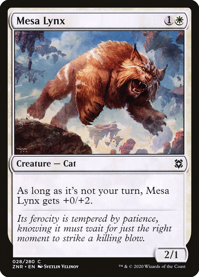 Mesa Lynx [Zendikar Rising] | The Gaming Verse