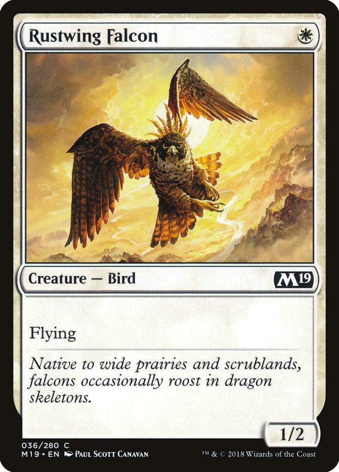 Rustwing Falcon [Core Set 2019] | The Gaming Verse