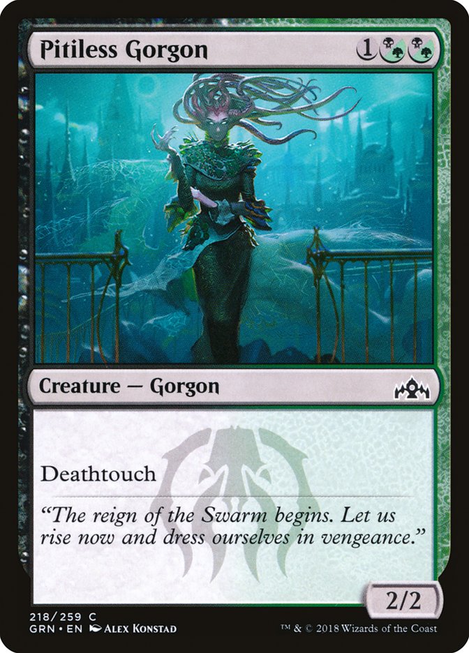 Pitiless Gorgon [Guilds of Ravnica] | The Gaming Verse