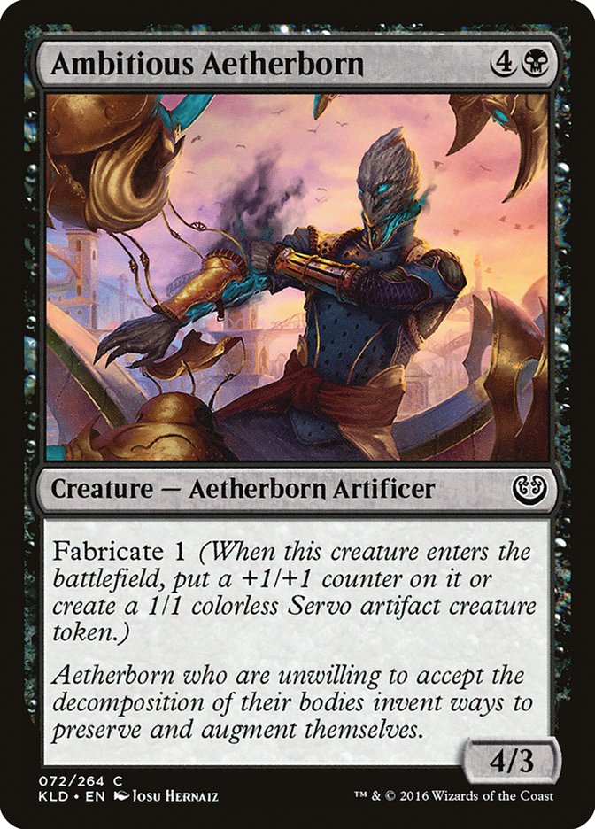 Ambitious Aetherborn [Kaladesh] | The Gaming Verse