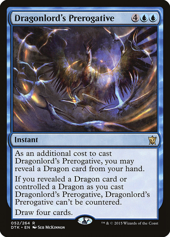 Dragonlord's Prerogative [Dragons of Tarkir] | The Gaming Verse