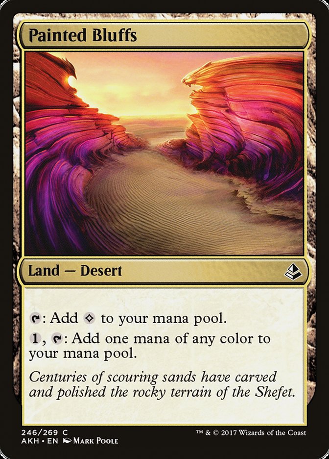 Painted Bluffs [Amonkhet] | The Gaming Verse