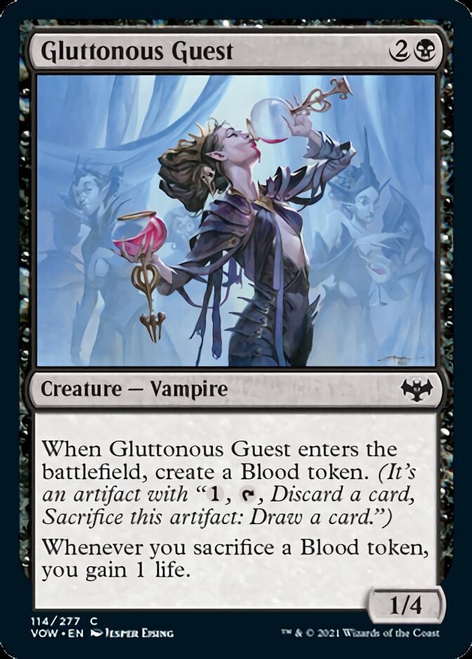 Gluttonous Guest [Innistrad: Crimson Vow] | The Gaming Verse