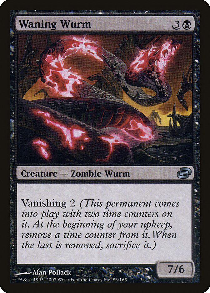 Waning Wurm [Planar Chaos] | The Gaming Verse