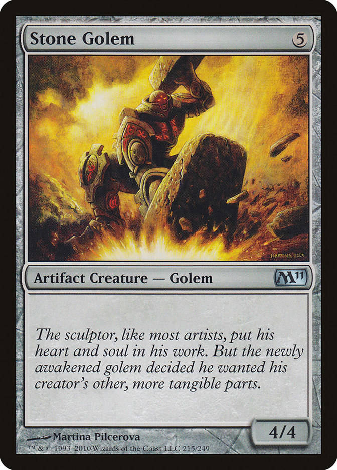 Stone Golem [Magic 2011] | The Gaming Verse