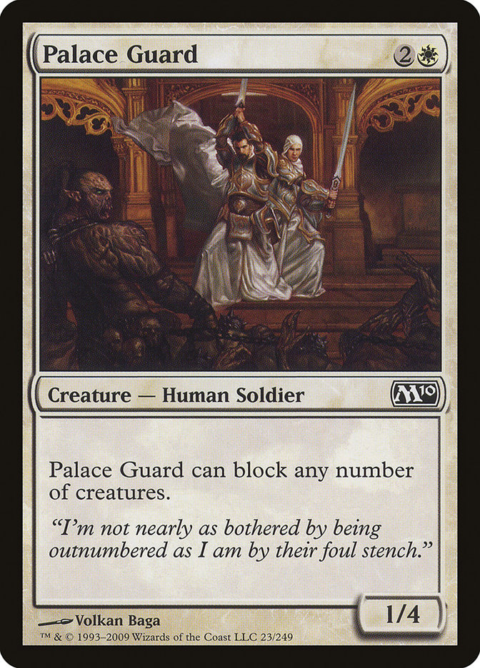 Palace Guard [Magic 2010] | The Gaming Verse